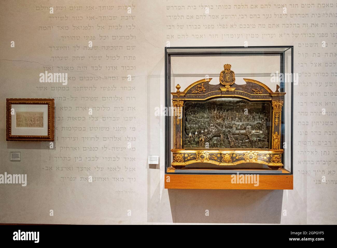 France, Paris, Marais district, Museum of Art and History of Judaism (MAHJ) Stock Photo