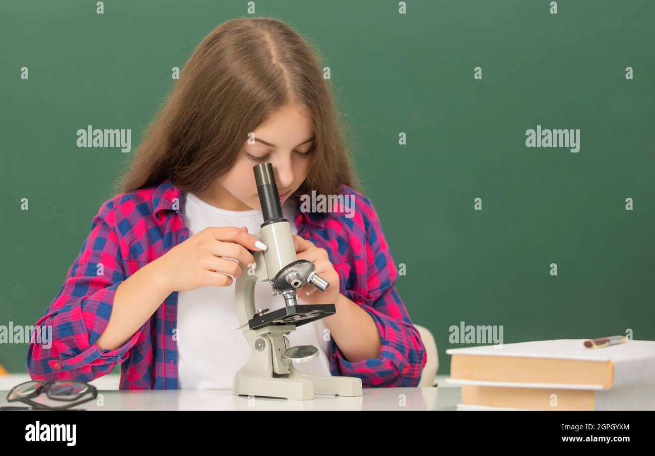 chemistry laboratory. research education. future scientist kid with