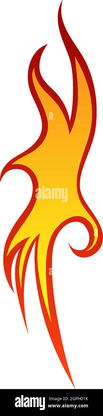 Fire Flame Element Stock Vector Image & Art - Alamy