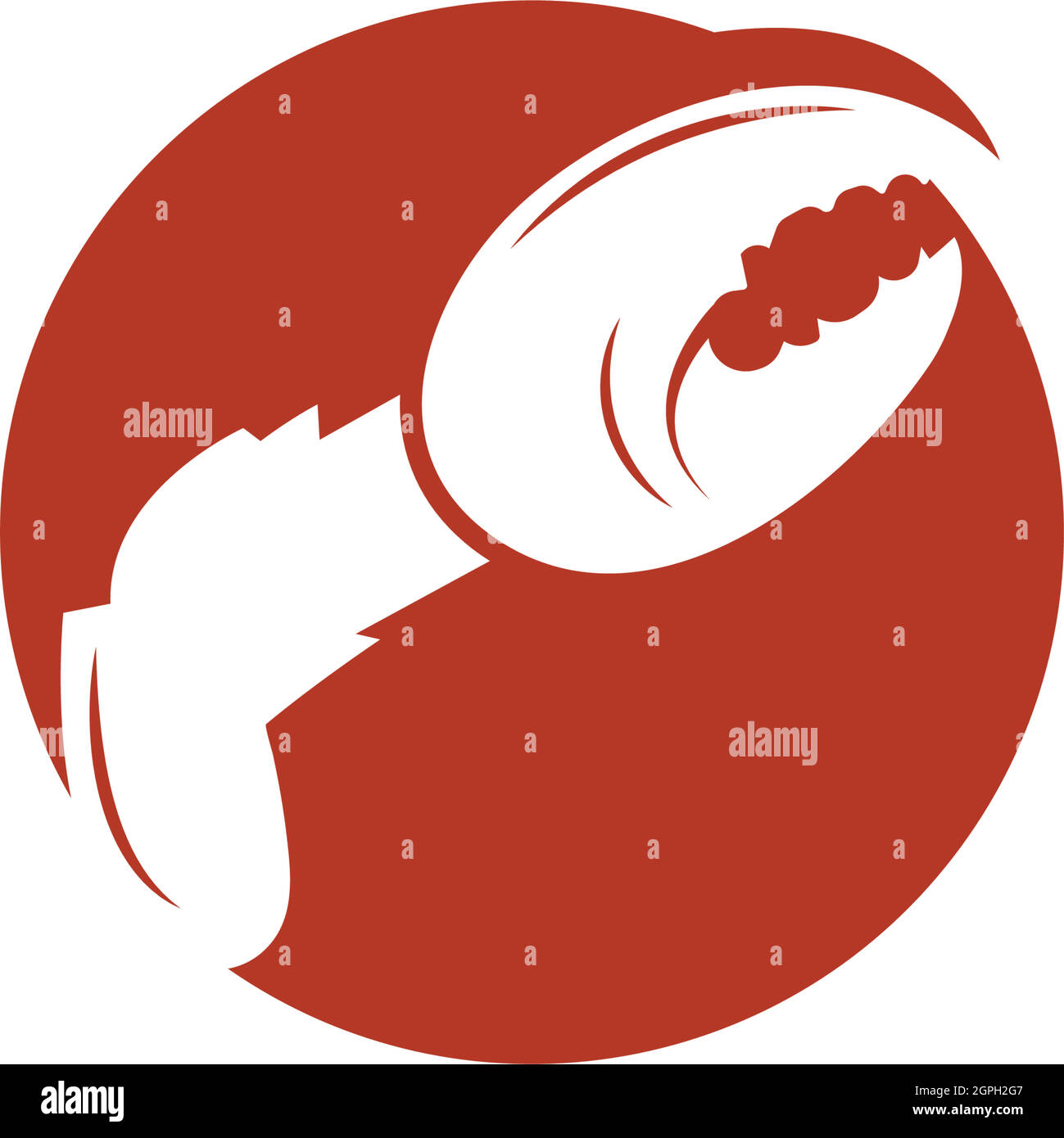 lobster claws  icon vector illustration design Stock Vector