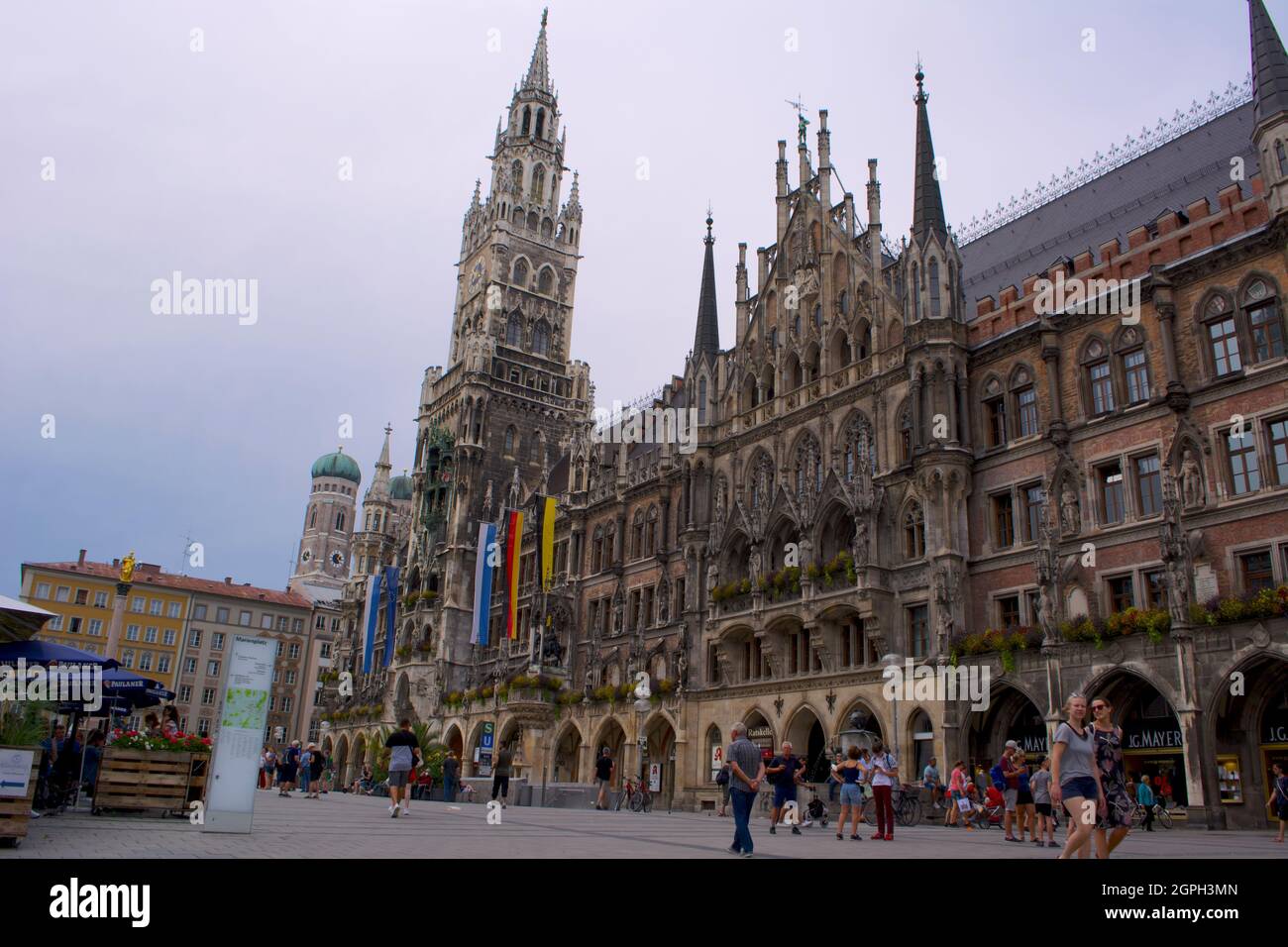 Marienplatz, München, Munchen, Germany, Deutschland Stock Photo