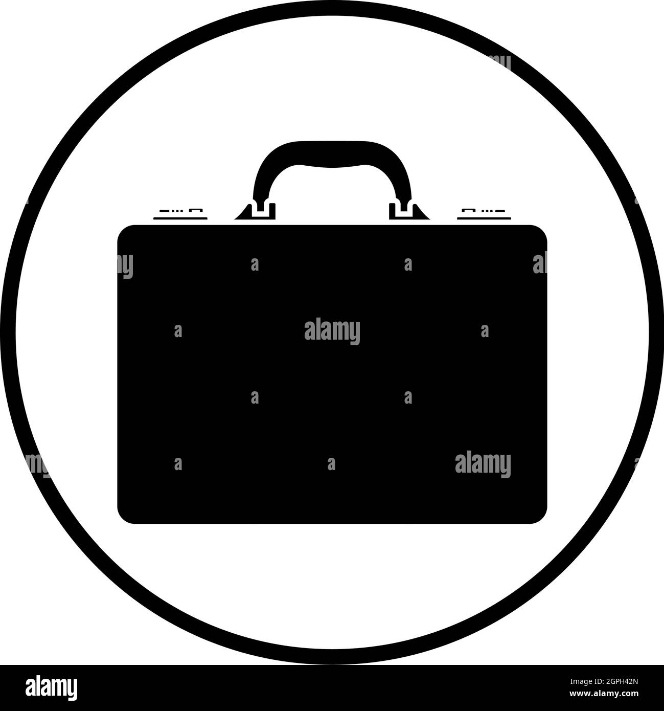 Business Briefcase Icon Stock Vector Image & Art Alamy
