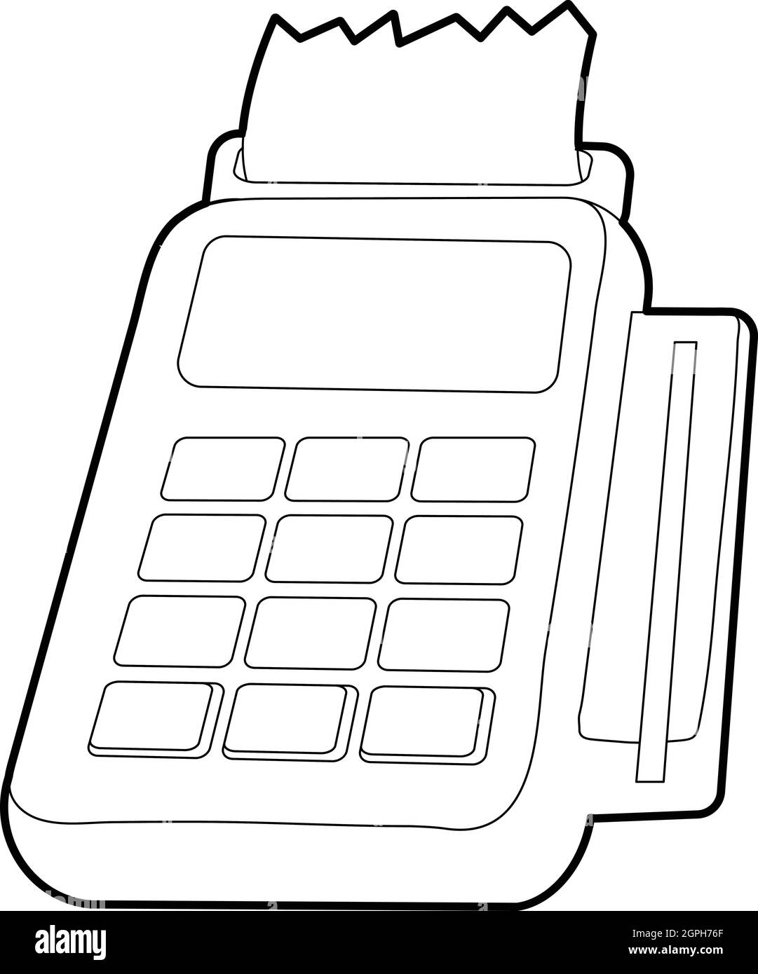 Smart card reader credit card Stock Vector Images Alamy