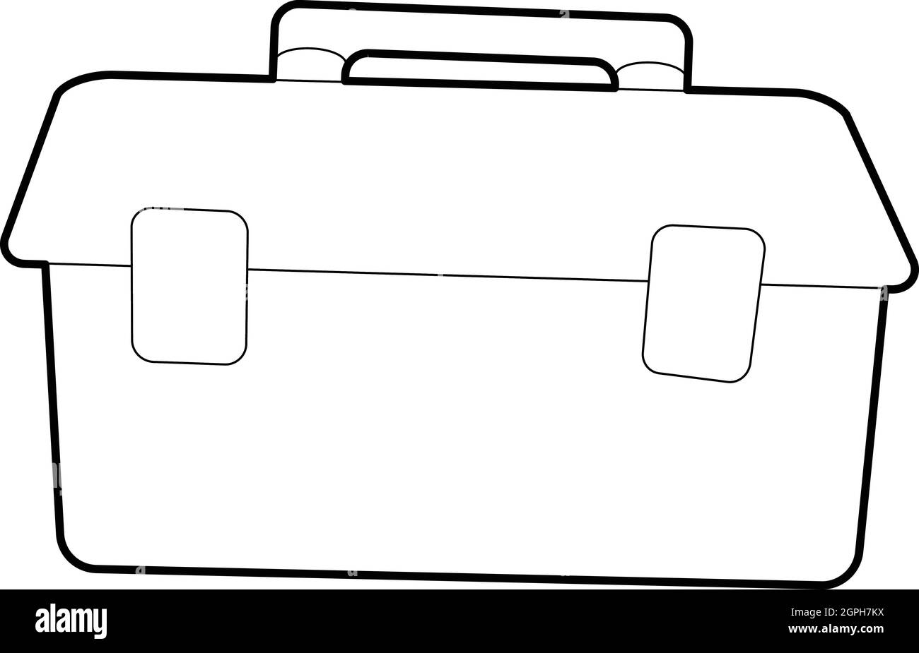 Briefcase icon, outline style Stock Vector Image & Art Alamy