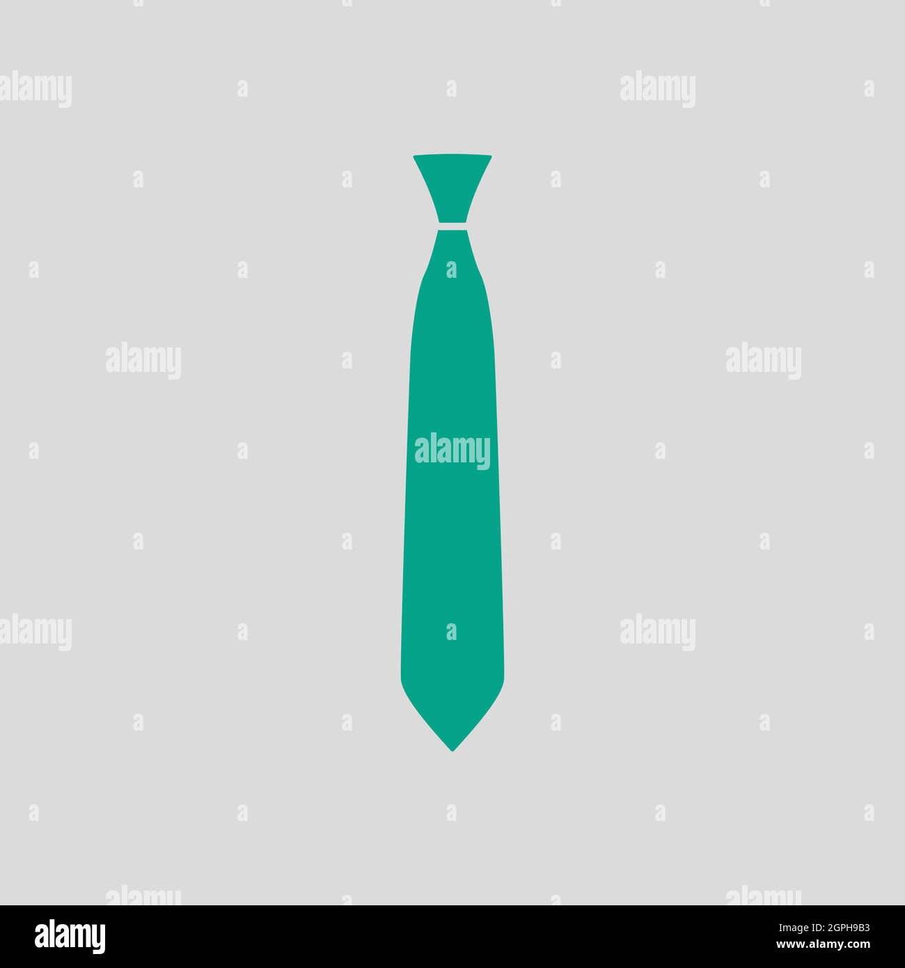Business Tie Icon Stock Vector