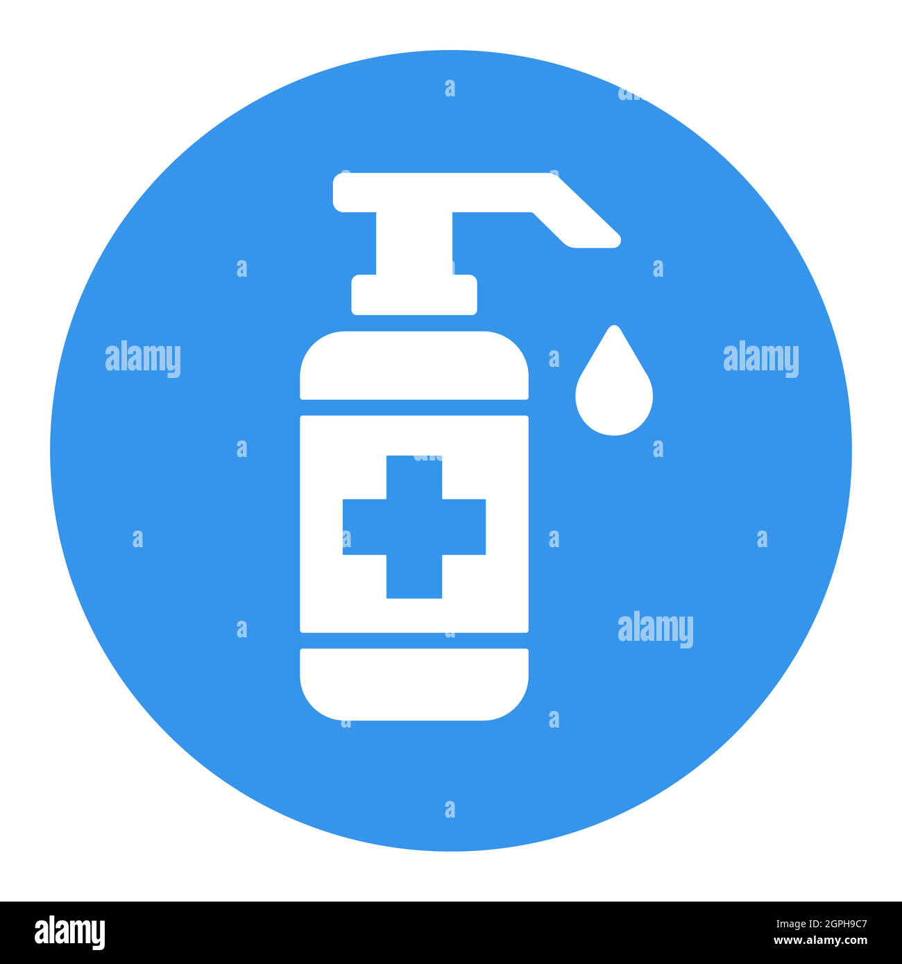 Washing hand with sanitizer liquid soap white glyph icon Stock Vector ...
