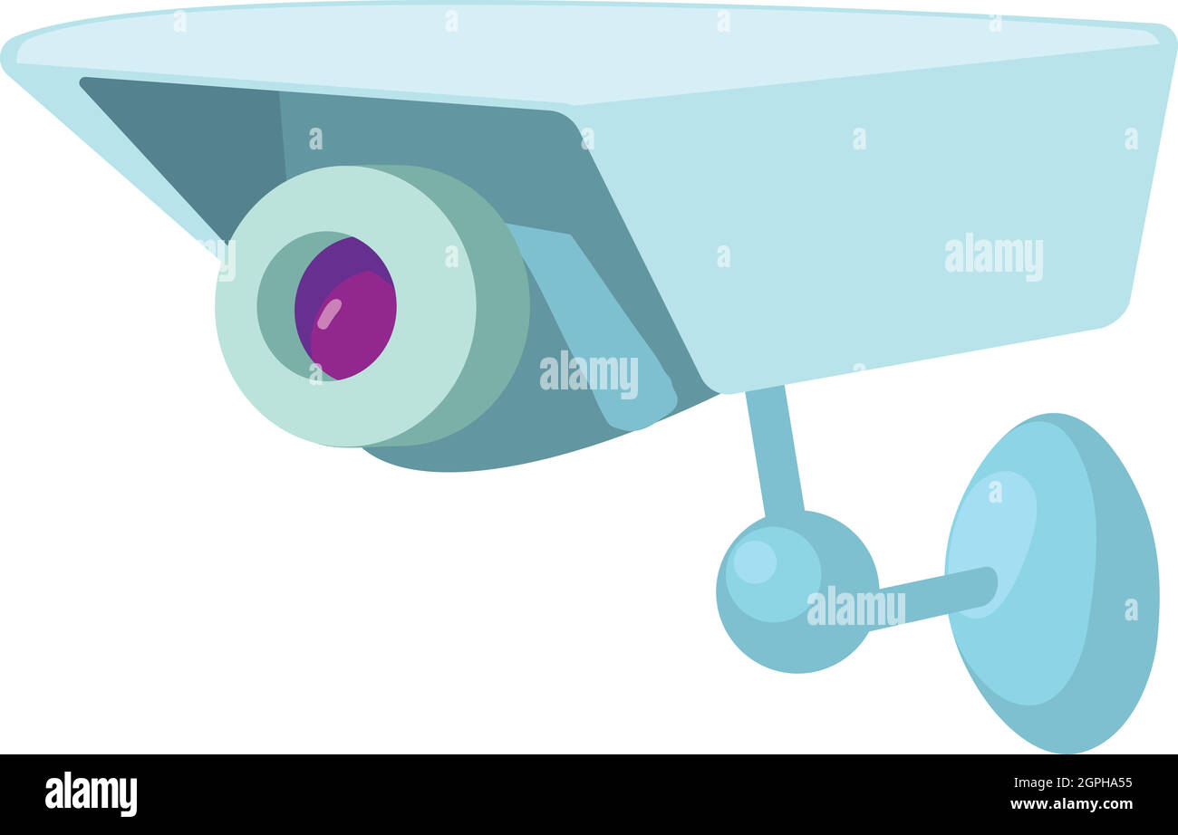 Security camera icon, cartoon style Stock Vector Image & Art Alamy