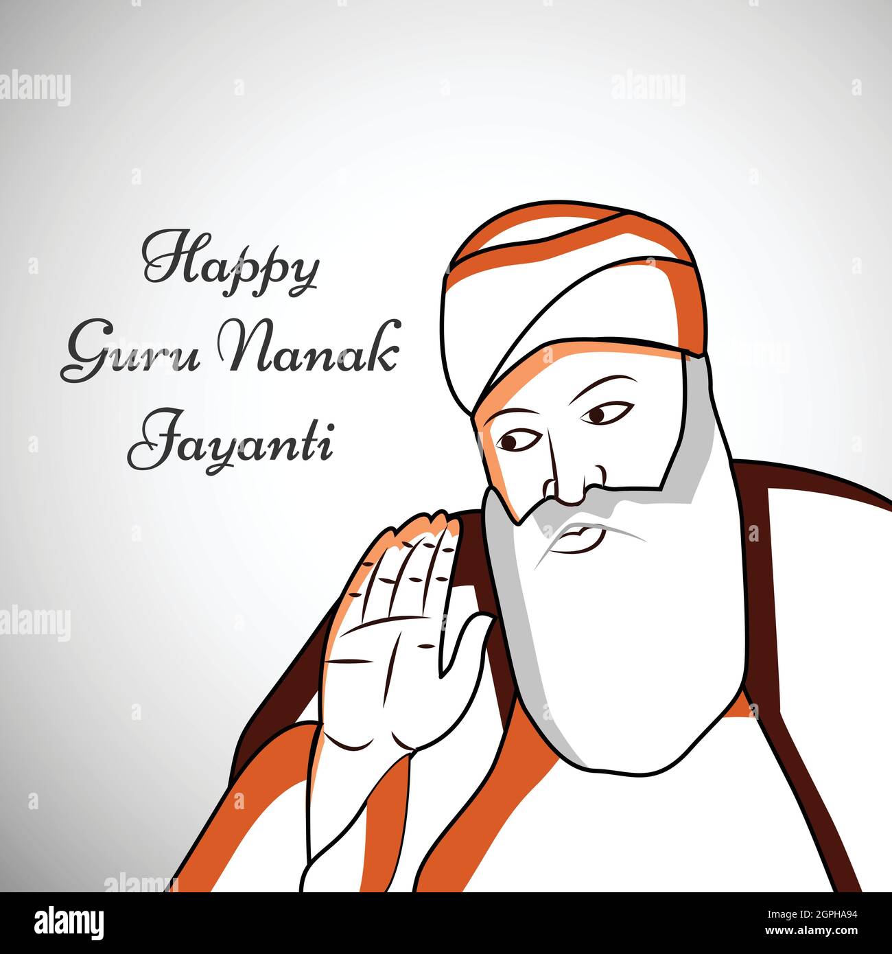 Guru Nanak Jayanti Stock Vector Image & Art - Alamy