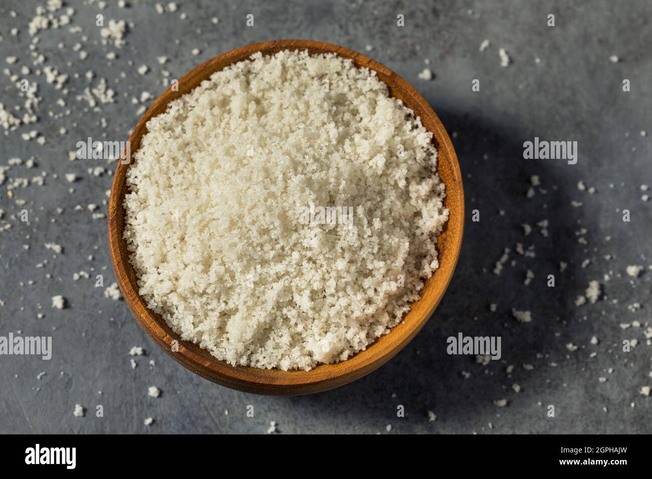 Organic White Truffle Sea Salt in a Bowl Stock Photo - Alamy