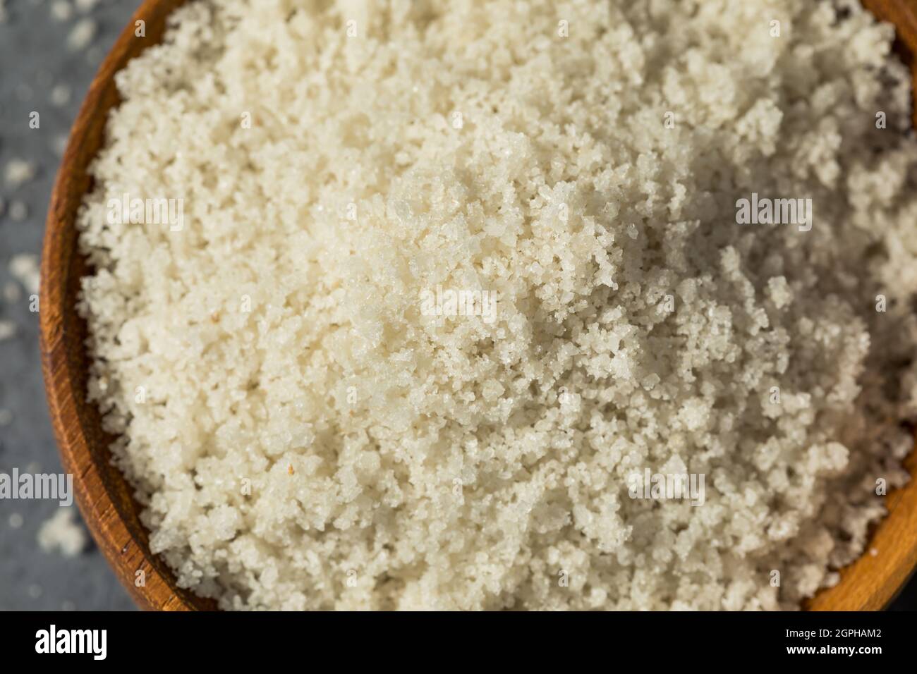 Organic White Truffle Sea Salt in a Bowl Stock Photo - Alamy