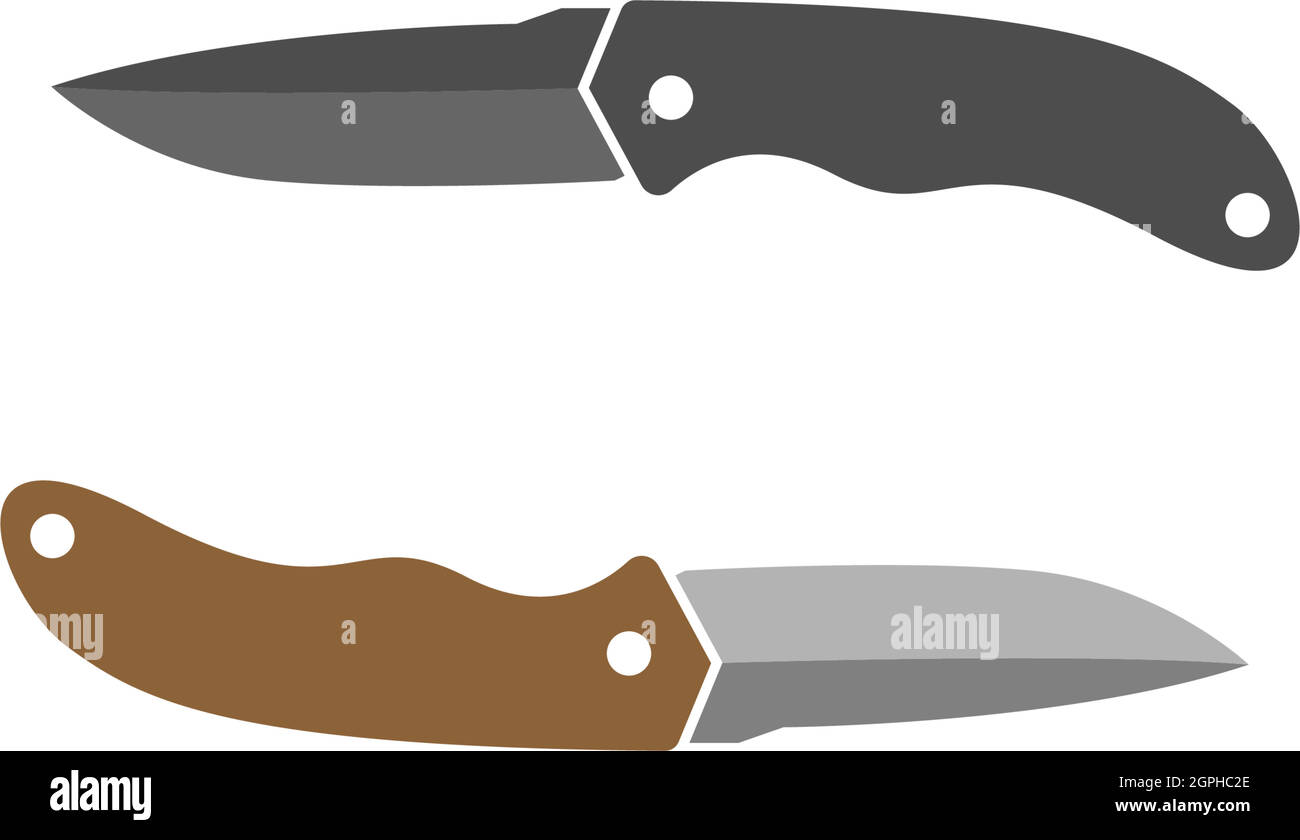 Knife icon logo design vector template Stock Vector Image & Art - Alamy