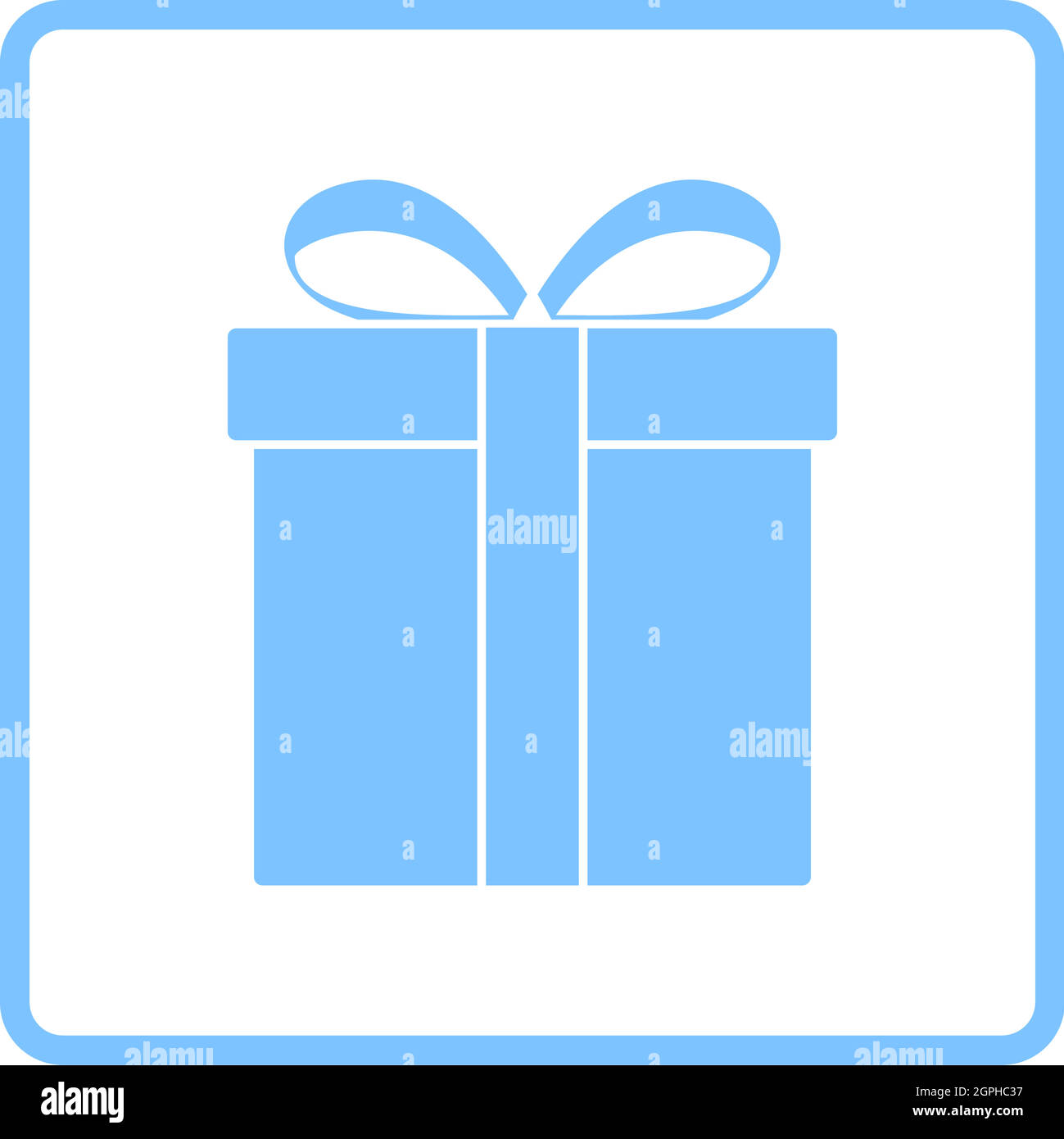 Gift Box Icon Stock Vector