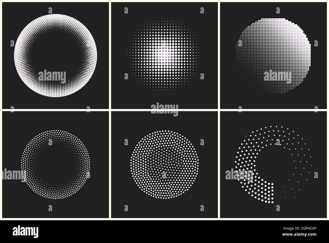 Abstract black and white background with generative art elements. Futuristic and glitched shapes in cyberpunk style. Stock Vector