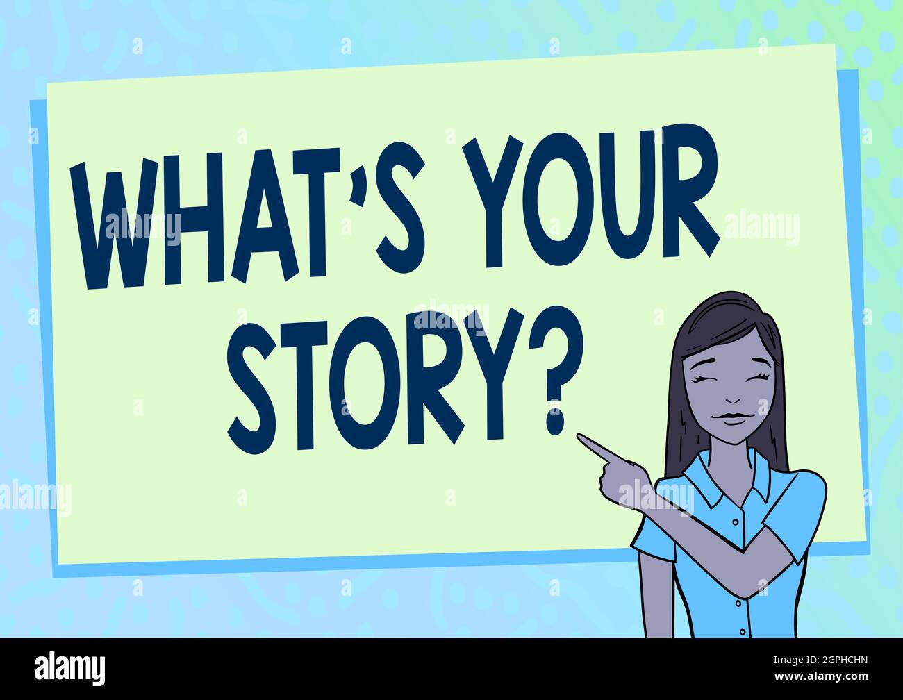 Handwriting text What S Your Story Question. Word for asking person about his past life actions events Creating Interesting Short Stories Online Stock Photo Alamy