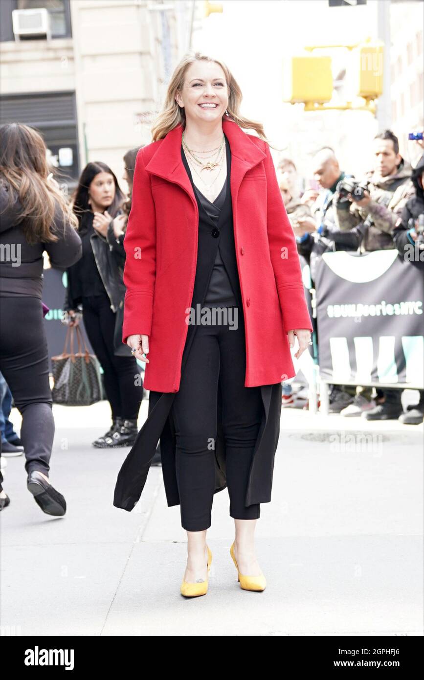 New York - NY - 20190402 Melissa Joan Hart and Issa Rae are seen