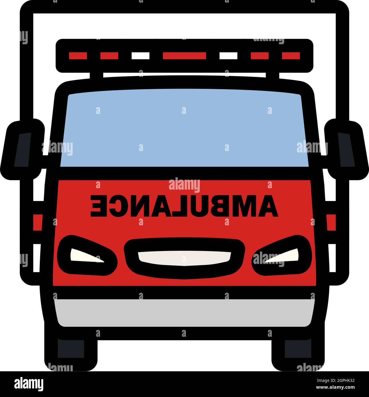 Ambulance Icon Stock Vector