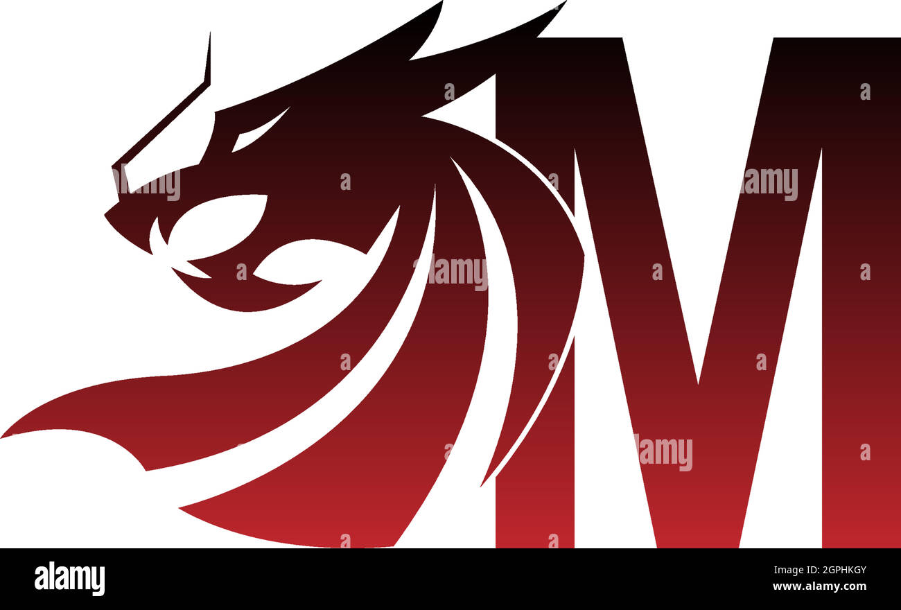 Letter M logo icon with dragon design vector Stock Vector Image & Art - Alamy Letter M logo icon with dragon design vector Stock Vector Image & Art - Alamy
