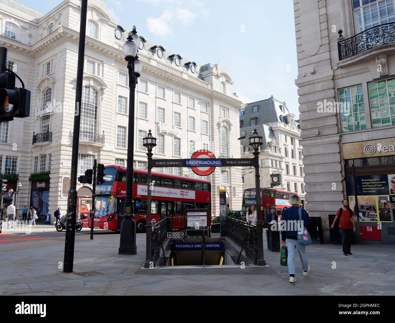 London, Greater London, England, September 21 2021 Piccadilly Circus