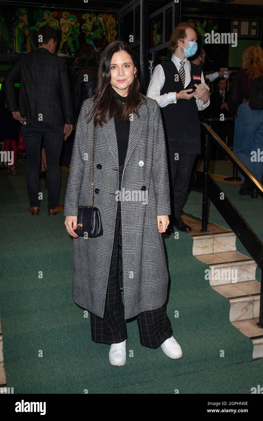 London, UK. 28th Sep, 2021. Lilah Parsons attends the gala performance of ‘Wicked' in celebration of its 15th Anniversary at the Apollo Victoria Theatre in London. Credit: SOPA Images Limited/Alamy Live News Stock Photo