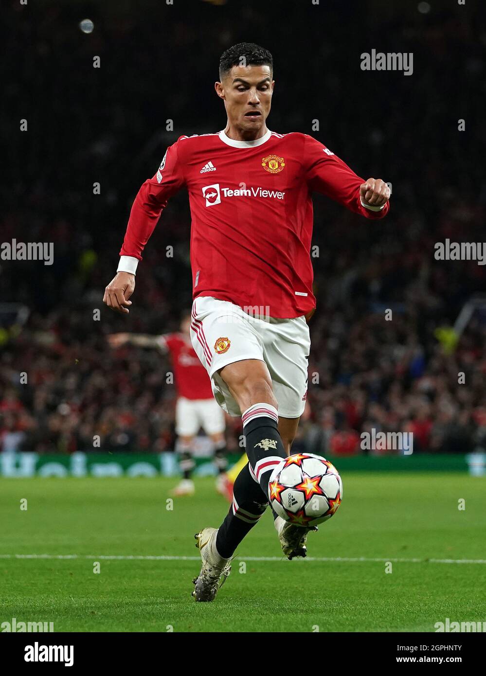 Manchester United's Cristiano Ronaldo during the UEFA Champions League ...