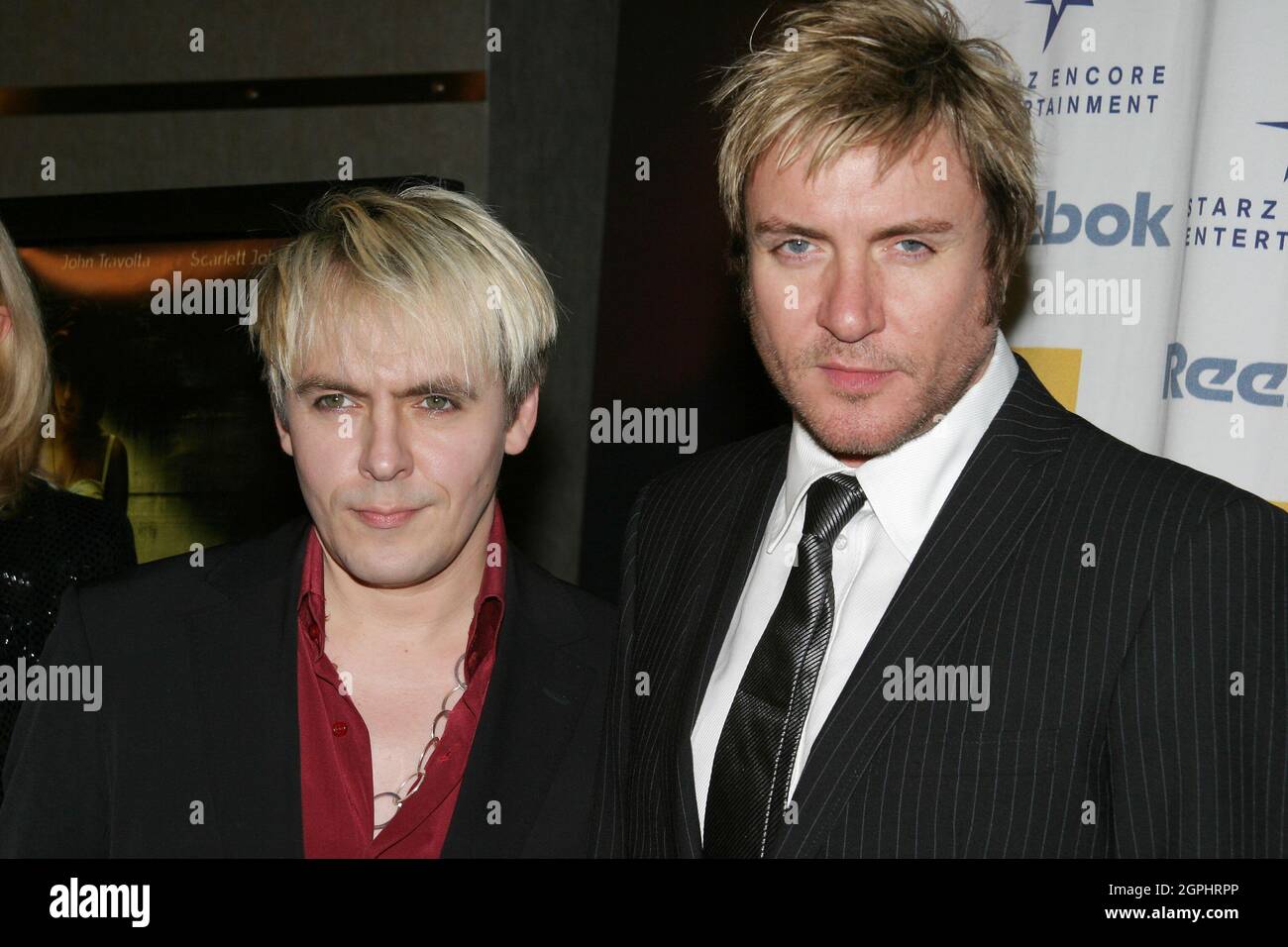 Nick Rhodes, Simon Le Bon (Duran Duran) 10/17/04
