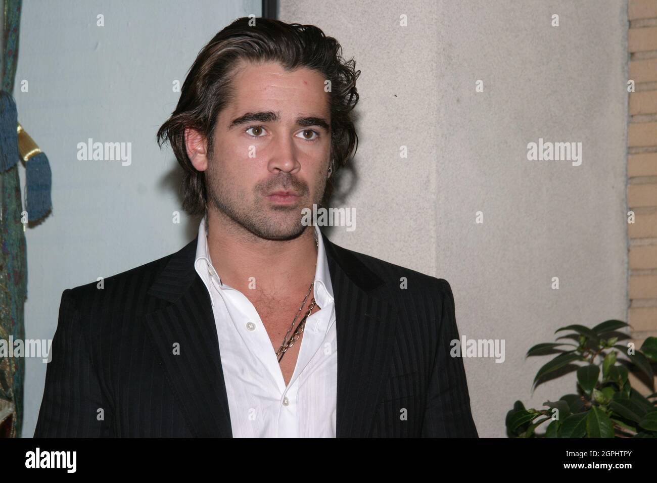 Colin Farrell 11/06/04 Colin Farrell Unveils ALEXANDER Costumes in