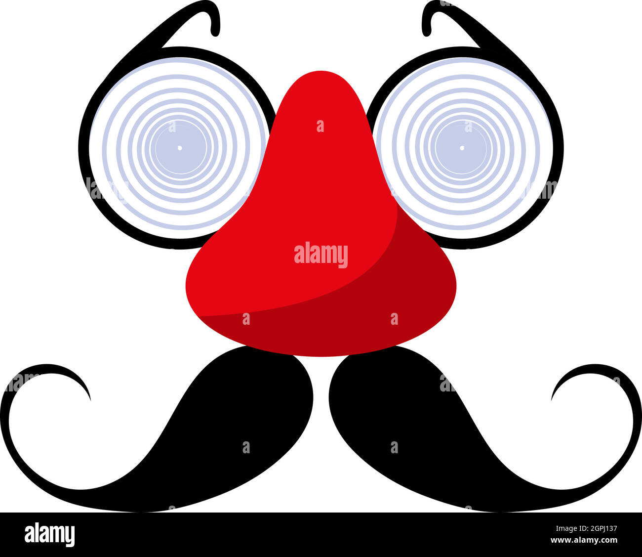 April Fool's Day Icon Stock Vector