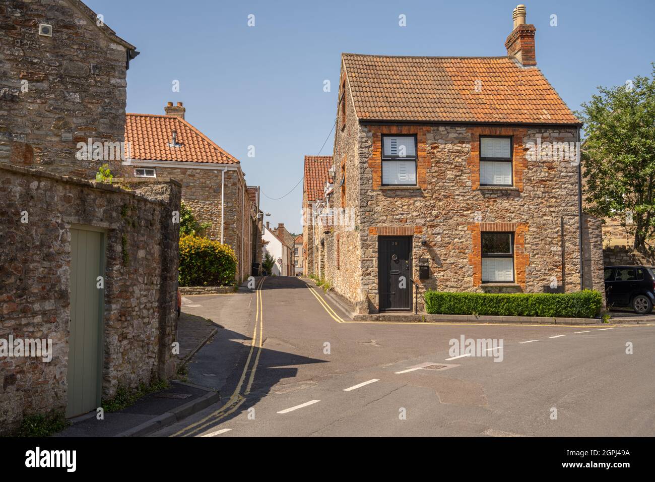 House in South street in Wells Somerset Stock Photo Alamy