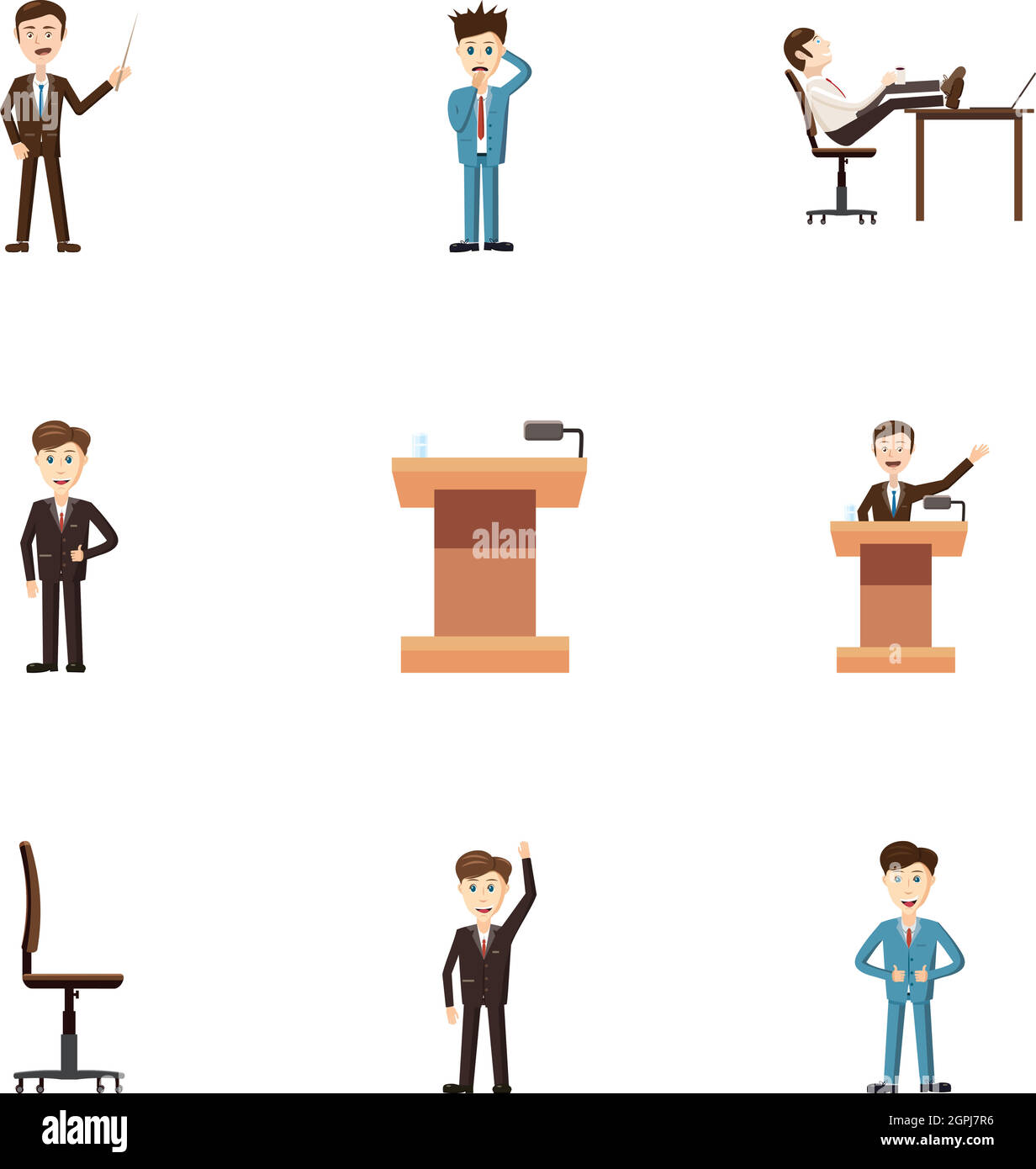 Money icons set, cartoon style Stock Vector Image & Art - Alamy