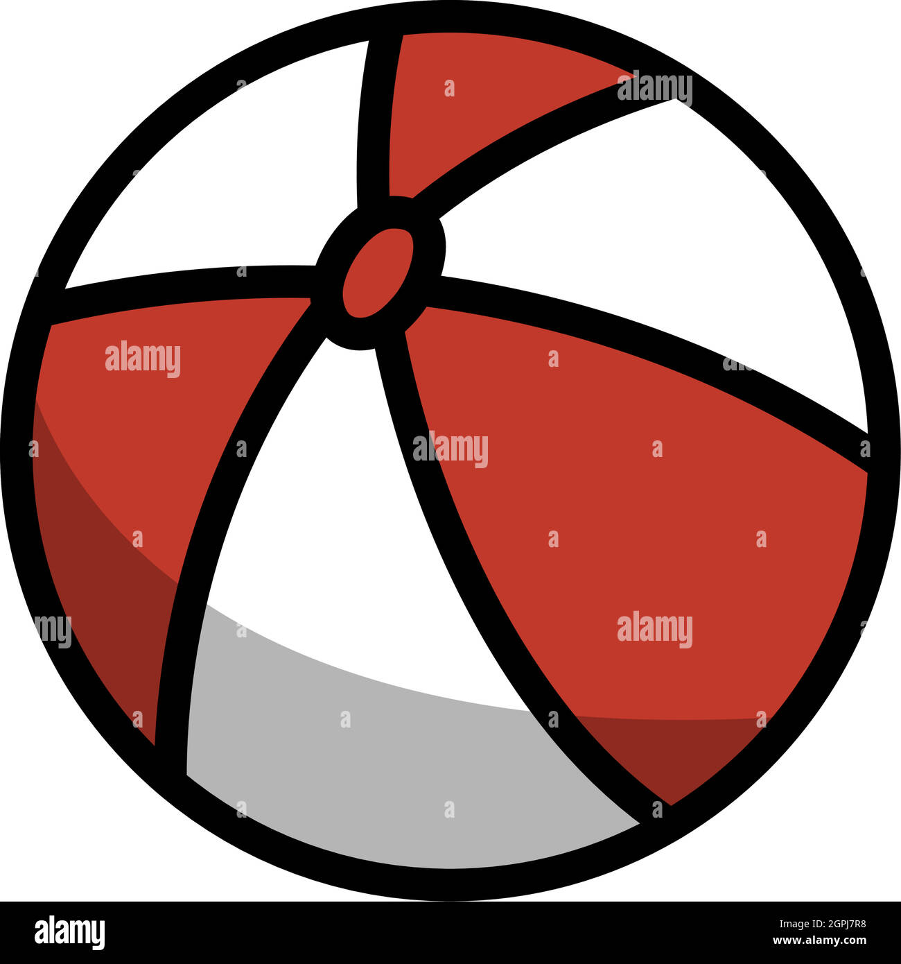 Baby Rubber Ball Icon Stock Vector Image & Art Alamy