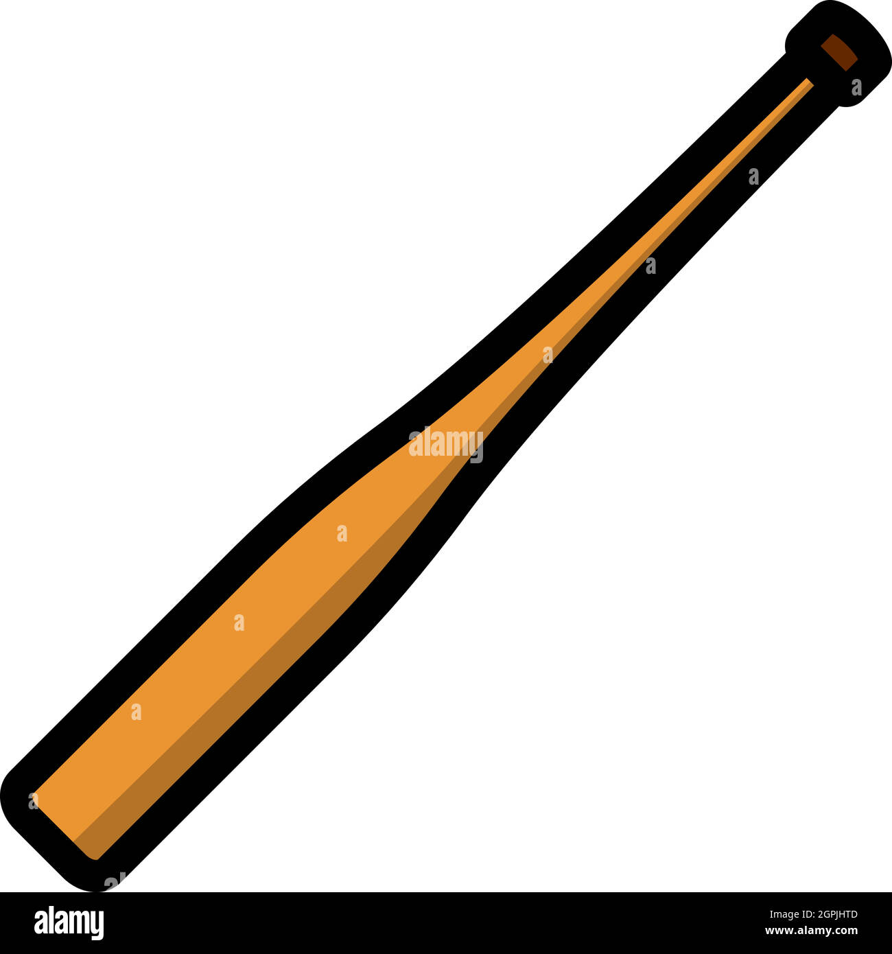 Baseball Bat Icon Stock Vector Image & Art Alamy