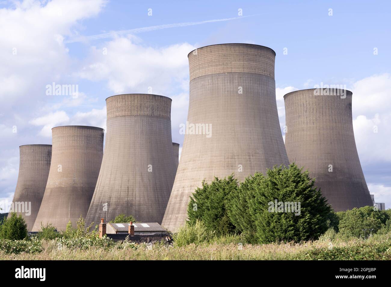 Ratcliffe-on-Soar Power Station, Nottingham, UK Stock Photo