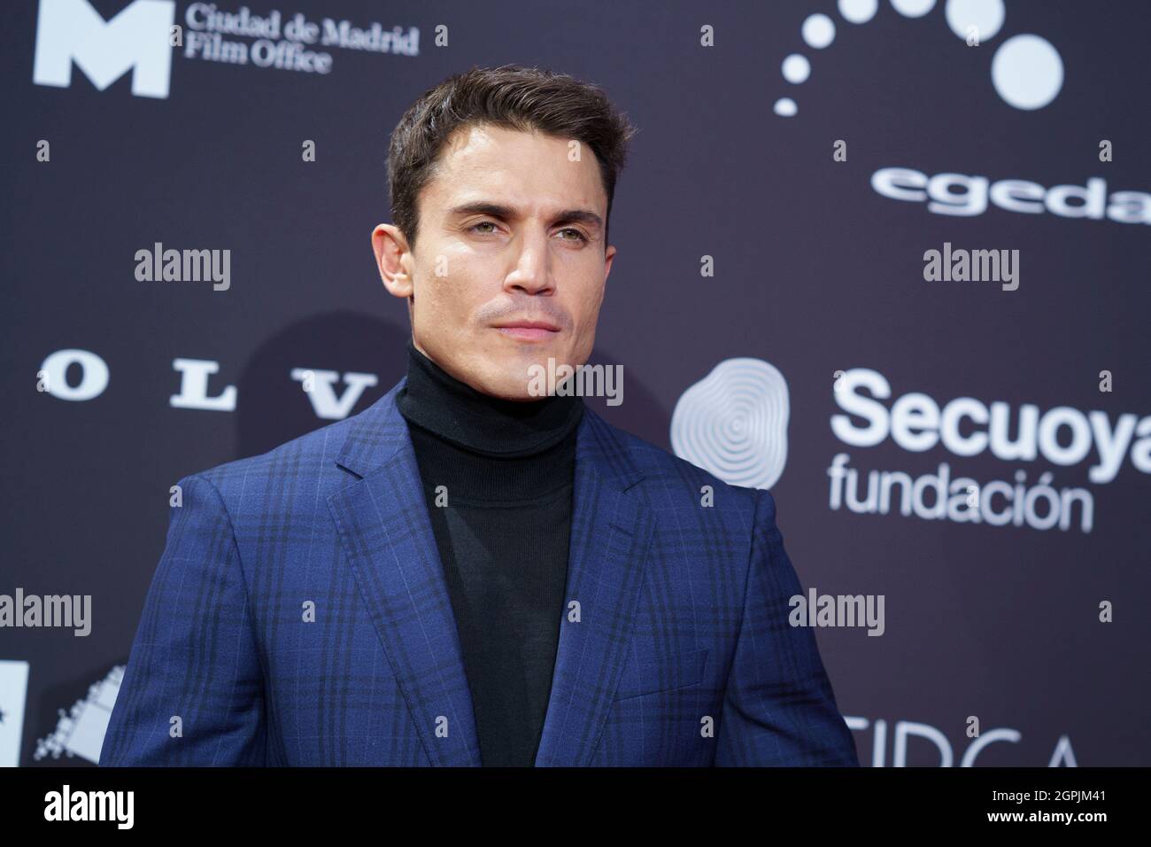 Alex González attends the premiere of a tv series, known as the TOY BOY