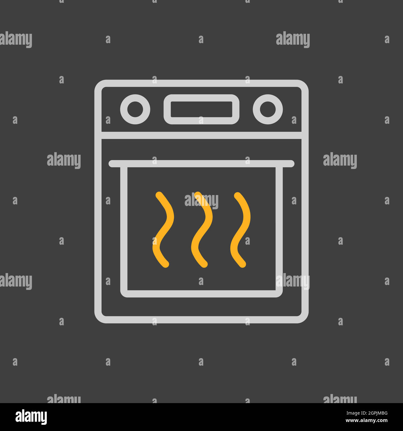 Electric oven vector kitchen icon Stock Vector Image & Art Alamy