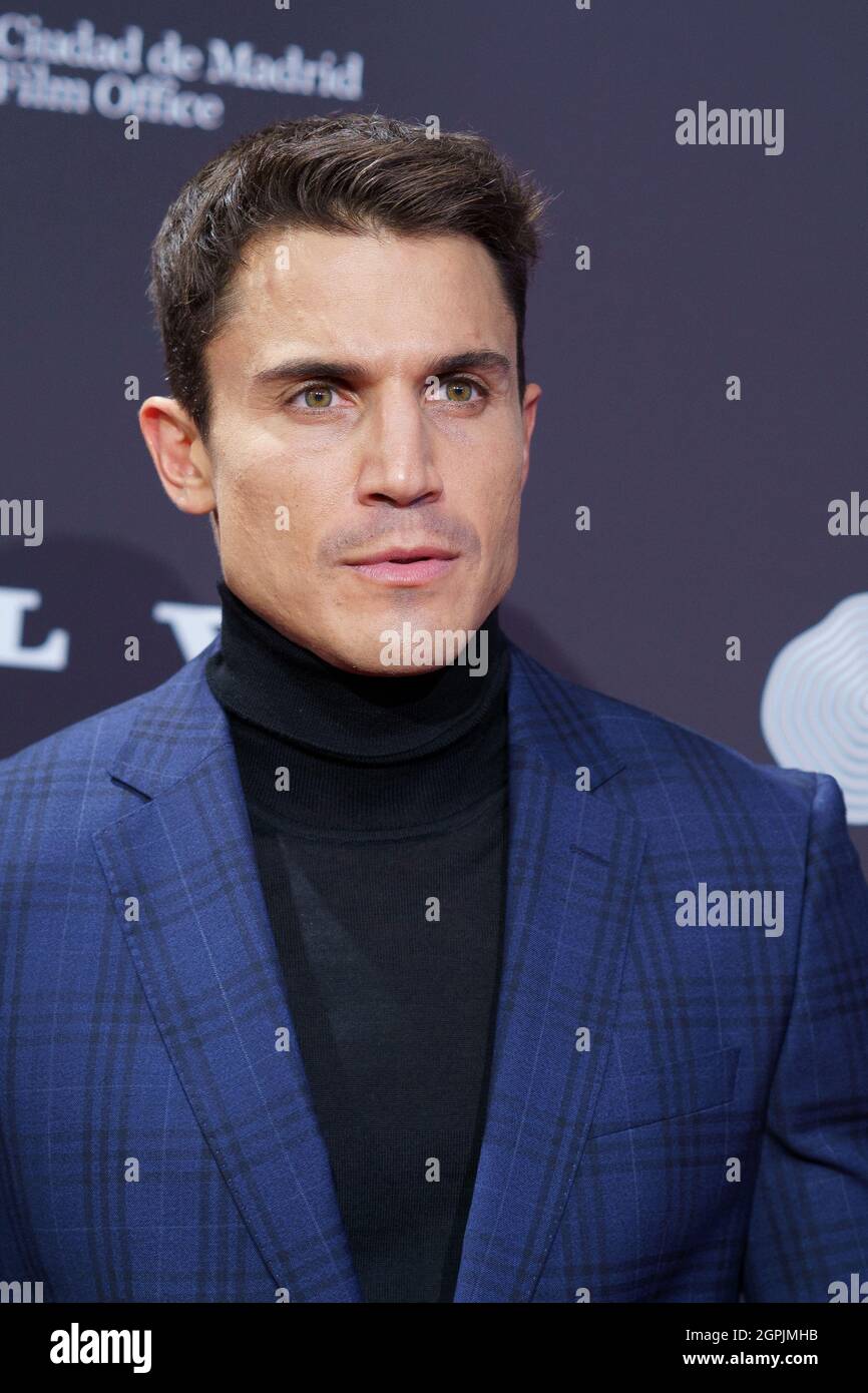 Alex González attends the premiere of a tv series, known as the TOY BOY