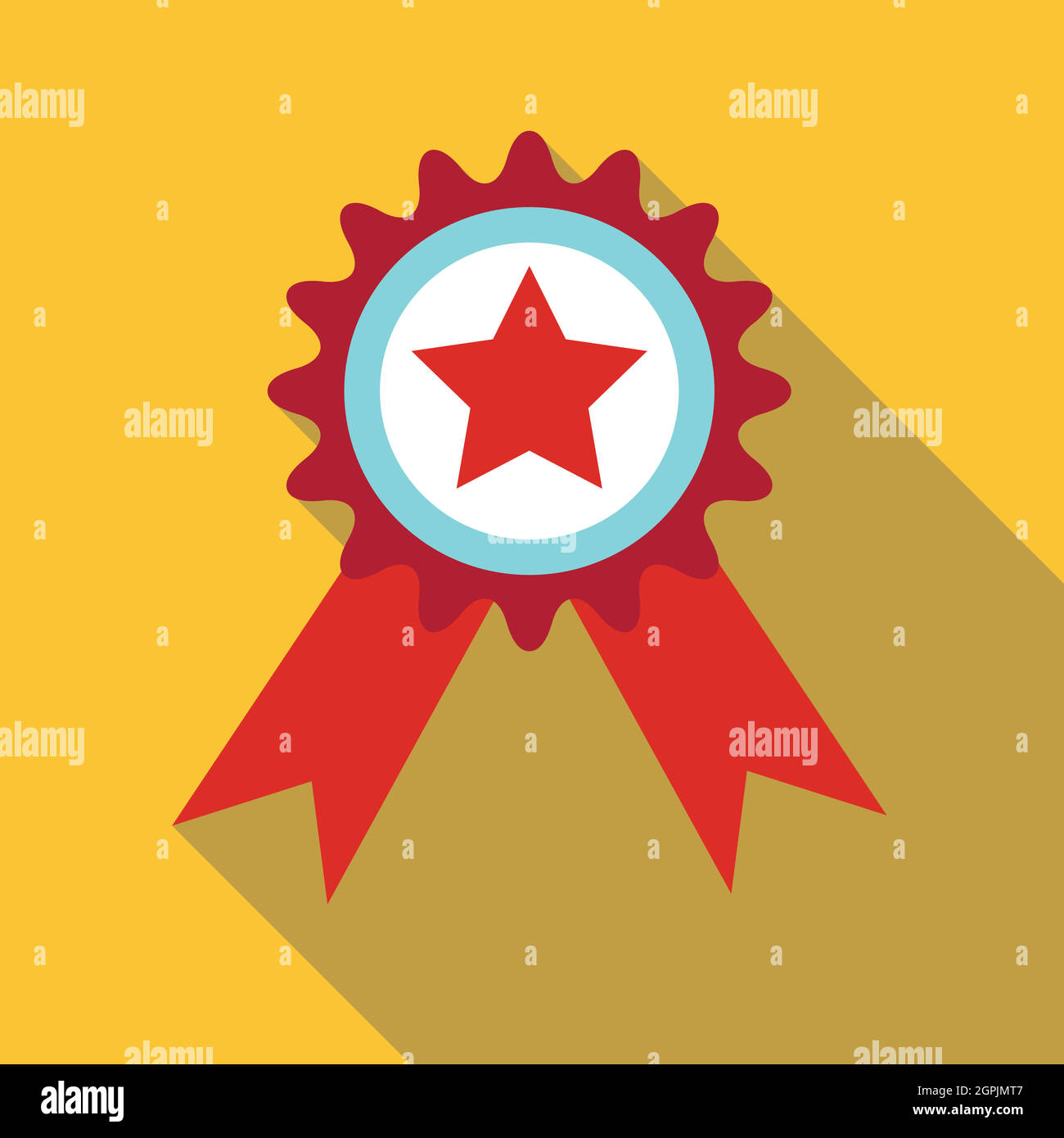Champion medal icon, flat style Stock Vector Image & Art - Alamy