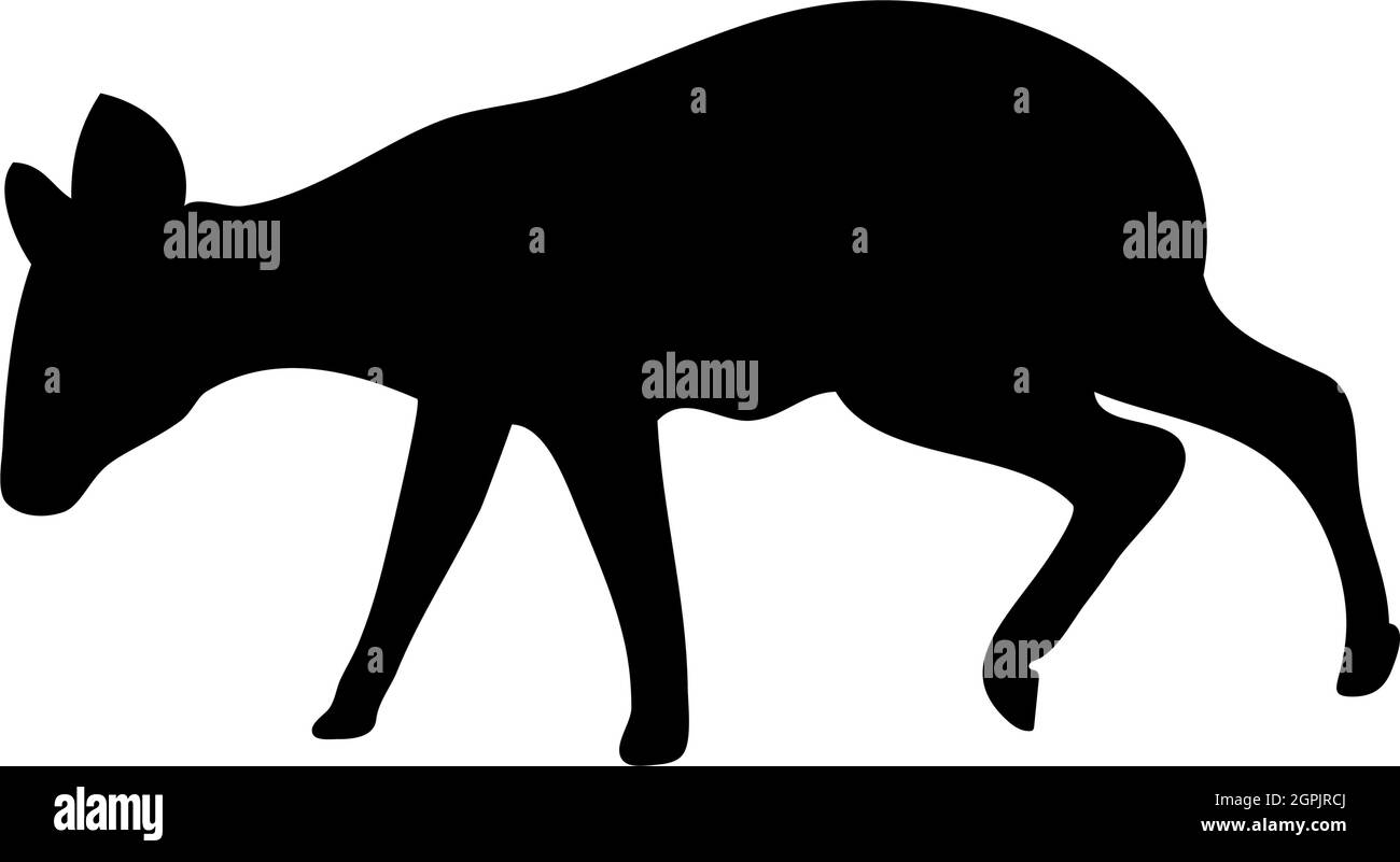 African silhouette hi-res stock photography and images - Alamy
