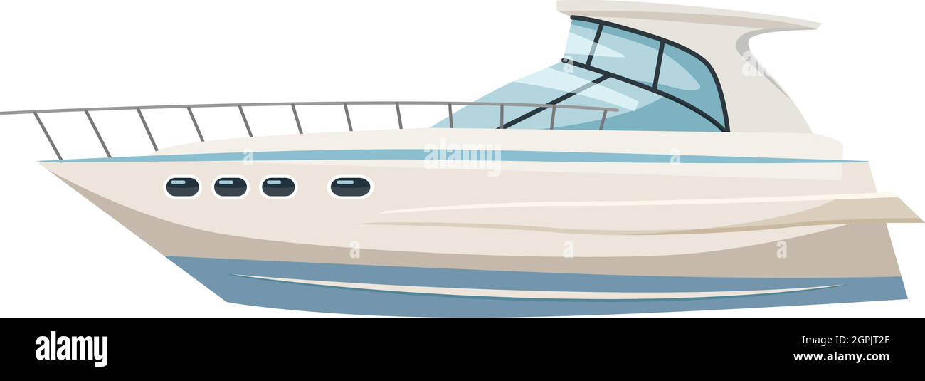 Yacht icon, cartoon style Stock Vector Image & Art - Alamy