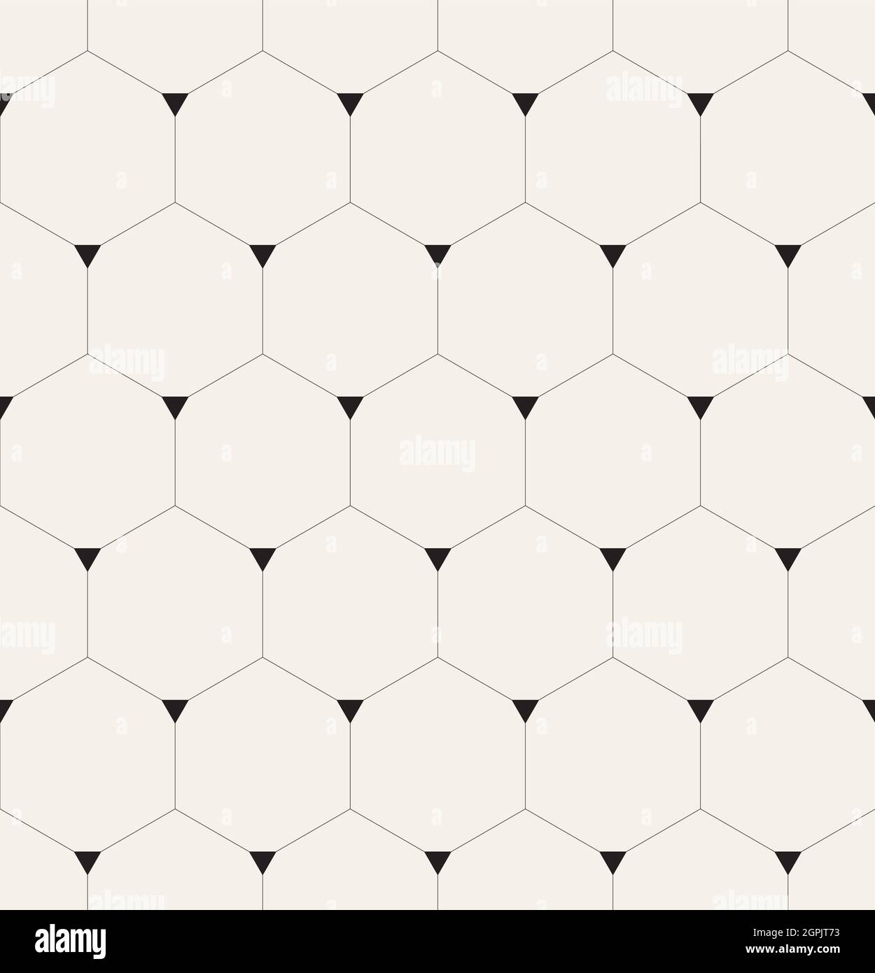 Pattern Seamless Design White And Black Geometric Vector Stock Vector ...