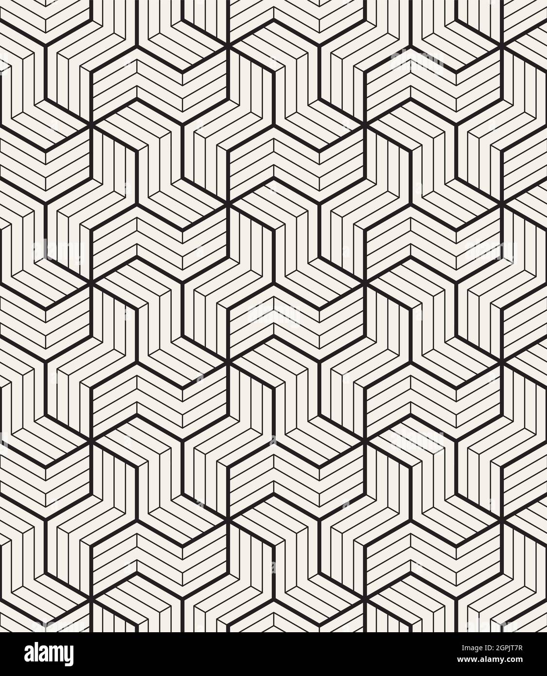 Pattern Seamless Design White And Black Geometric Vector Stock Vector ...