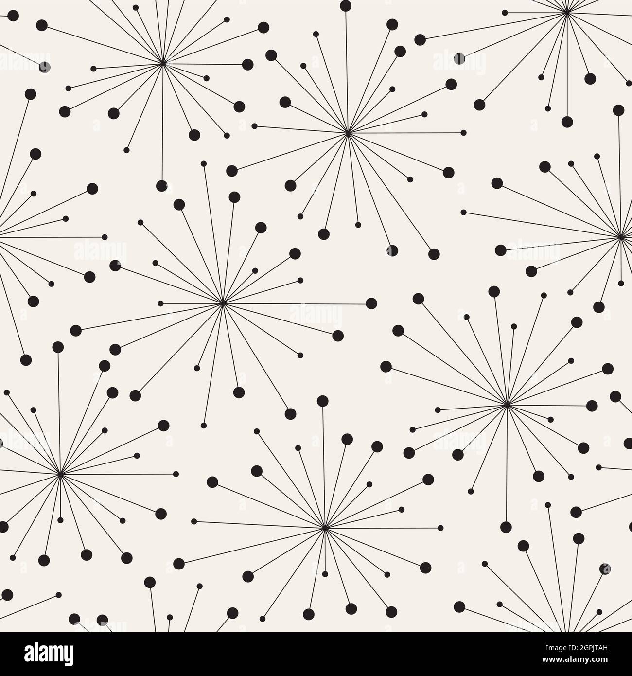 Pattern Seamless Design White And Black Geometric Vector Stock Vector ...