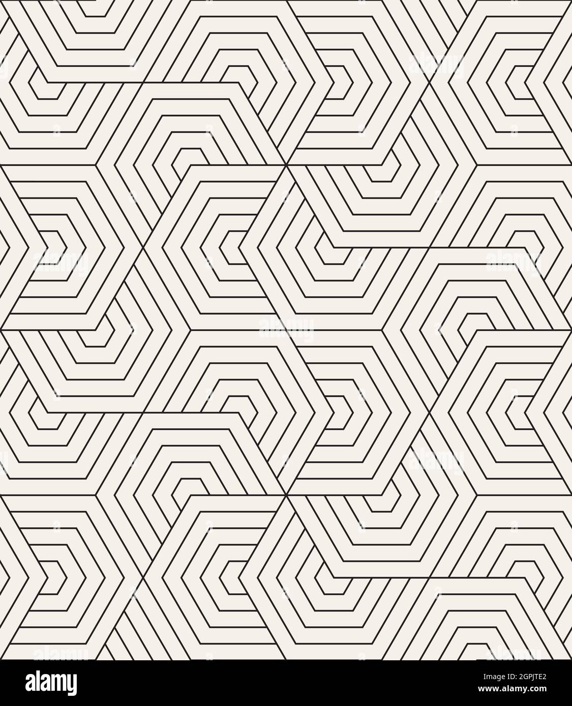 Pattern Seamless Design White And Black Geometric Vector Stock Vector ...
