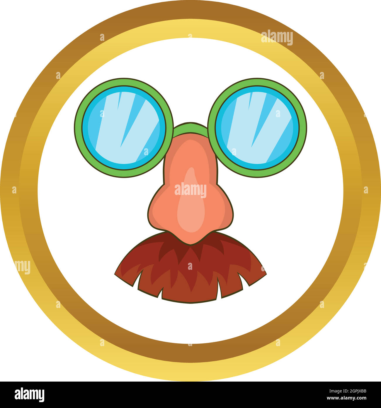 Disguise mask vector icon Stock Vector