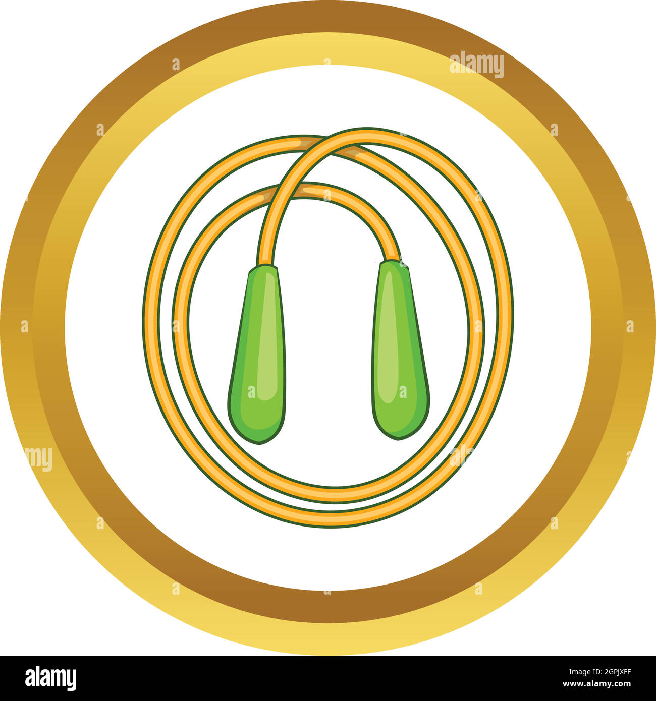 Skipping rope vector icon Stock Vector Image & Art Alamy