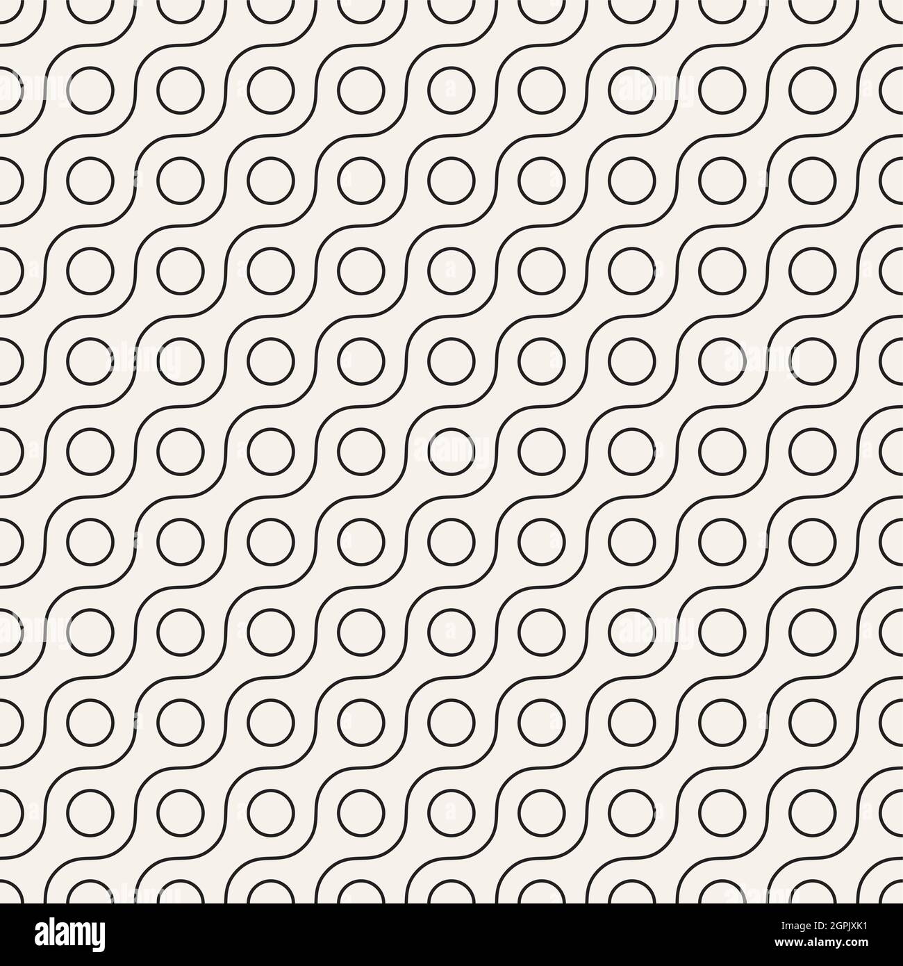 Pattern Seamless Design White And Black Geometric Vector Stock Vector ...