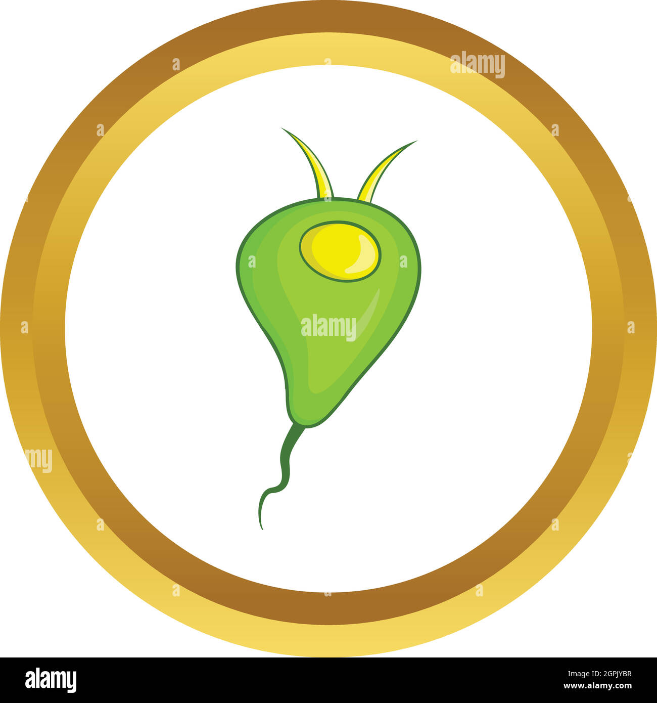 Bacteria or virus vector icon Stock Vector Image & Art - Alamy