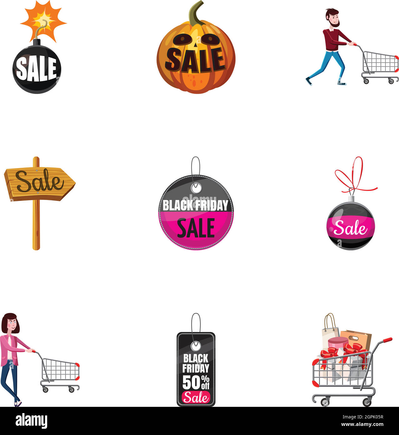 Cartoon with price hi-res stock photography and images - Alamy