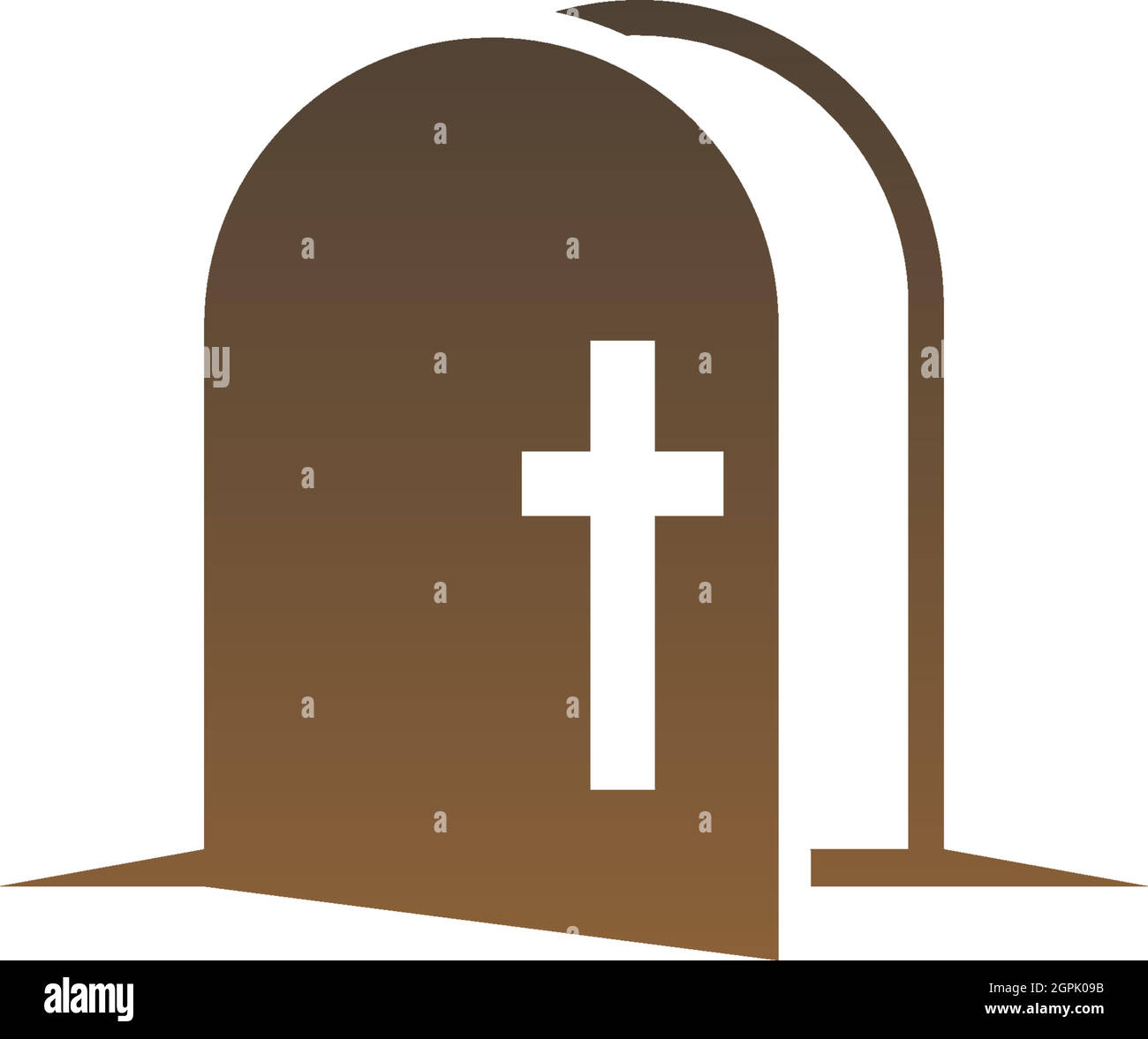 Chruch icon logo sign vector design illustration Stock Vector