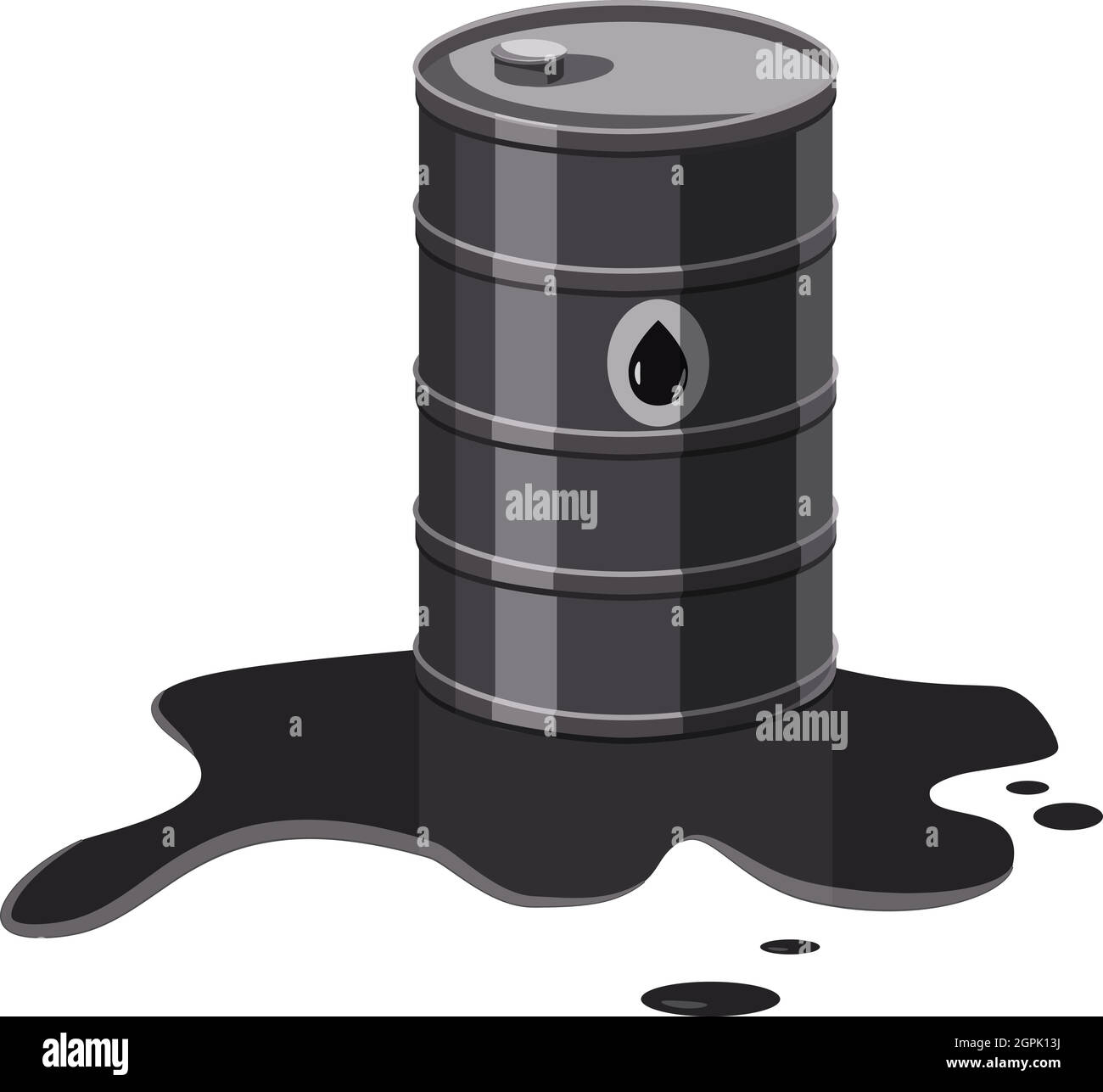 Cartoon oil barrel hi-res stock photography and images - Alamy