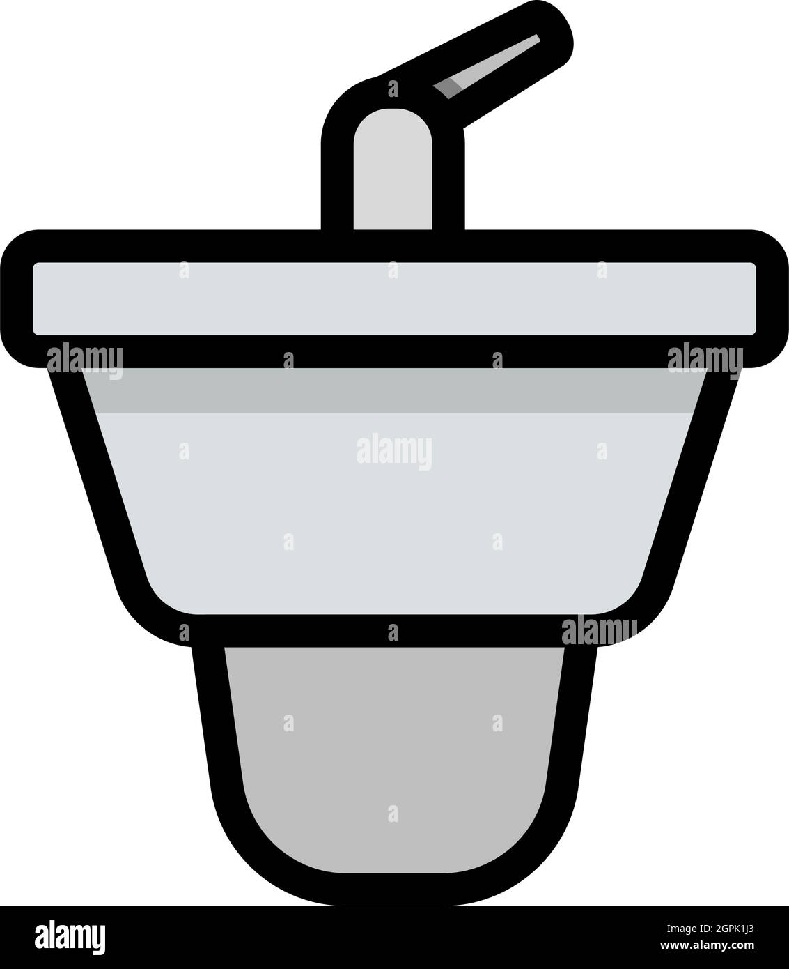 Bidet Icon Stock Vector